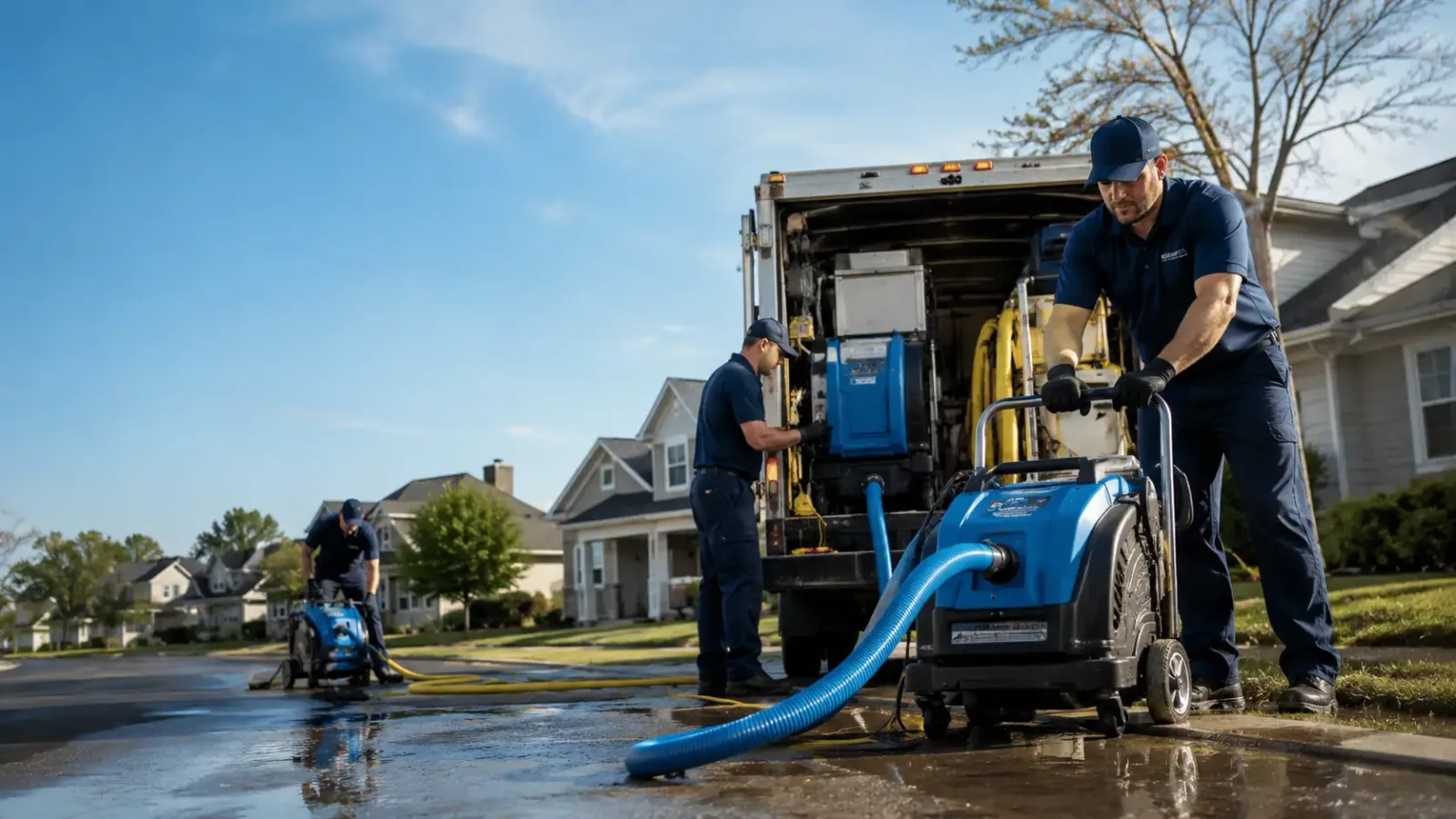 Flood Damage Cleanup in Green Camp, OH